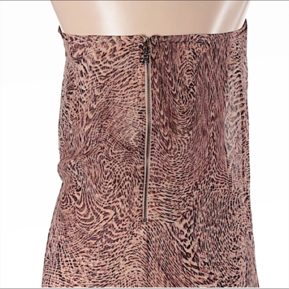 Alice + Olivia Silk Leopard Print Column Gown - image 4